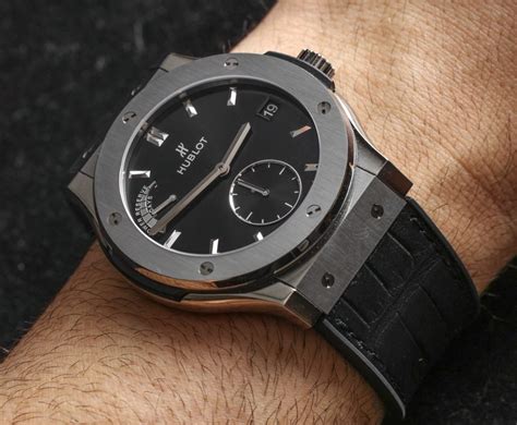 Hublot Classic Fusion Power Reserve Titanium Watch Review